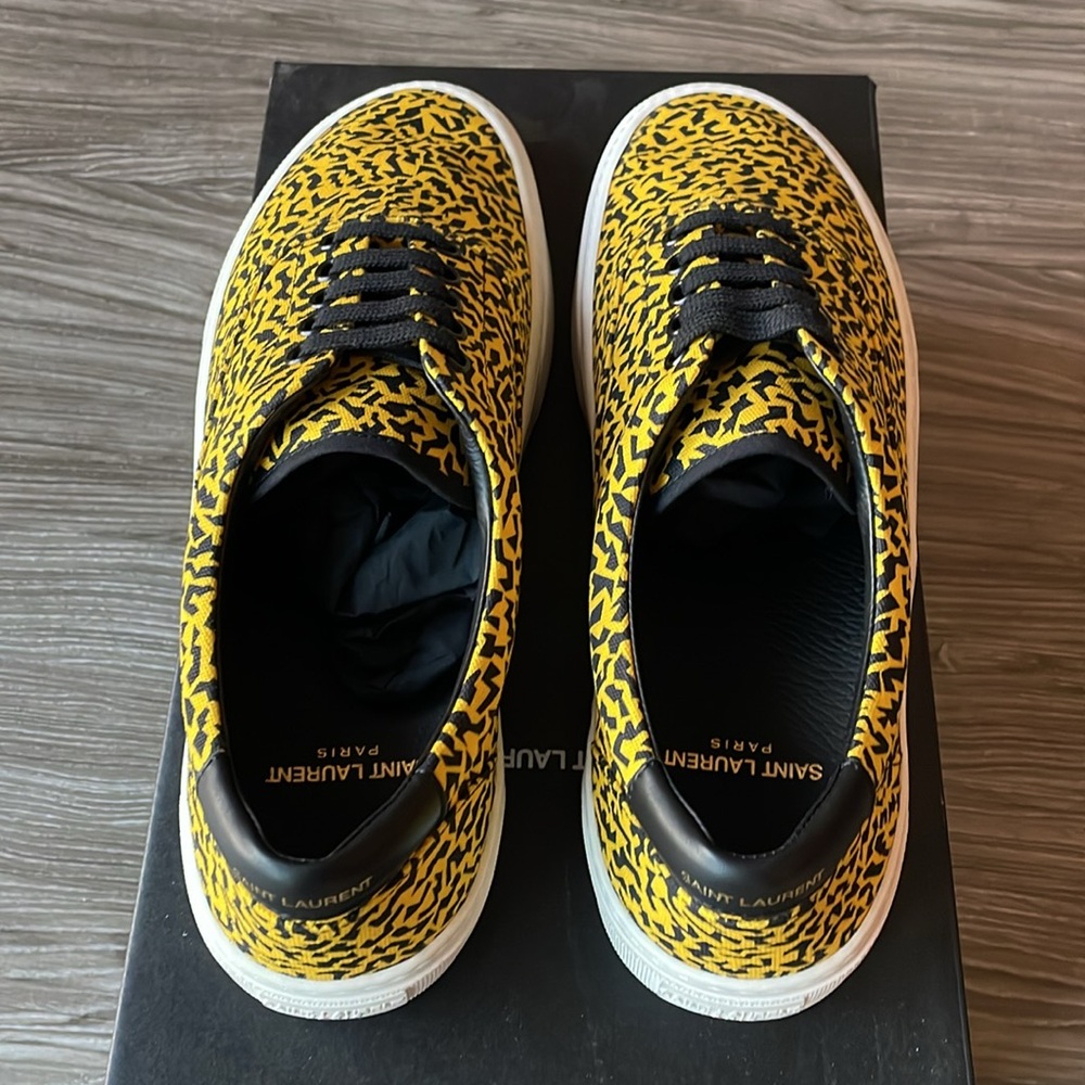 YSL Saint Laurent Venice Lace Up Sn - Picture 4 of 7